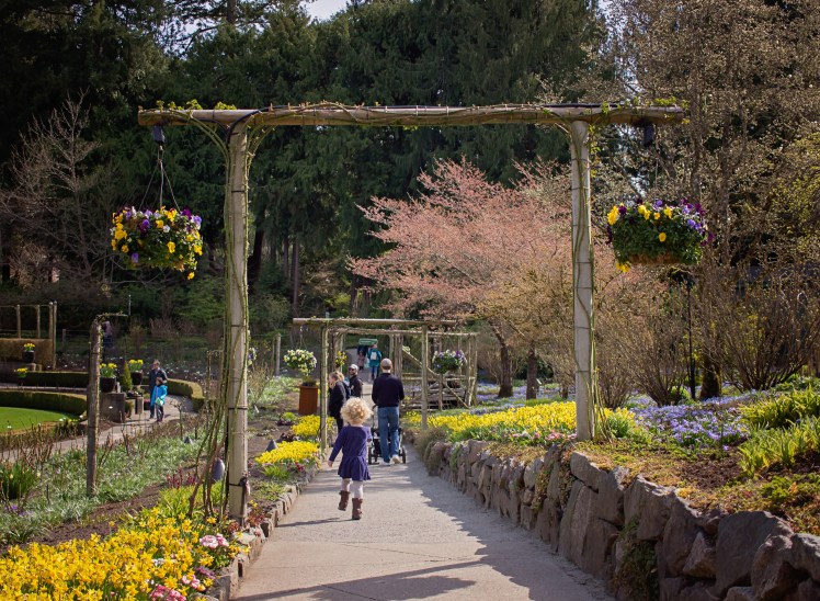Victoria with Kids Butchart Gardens