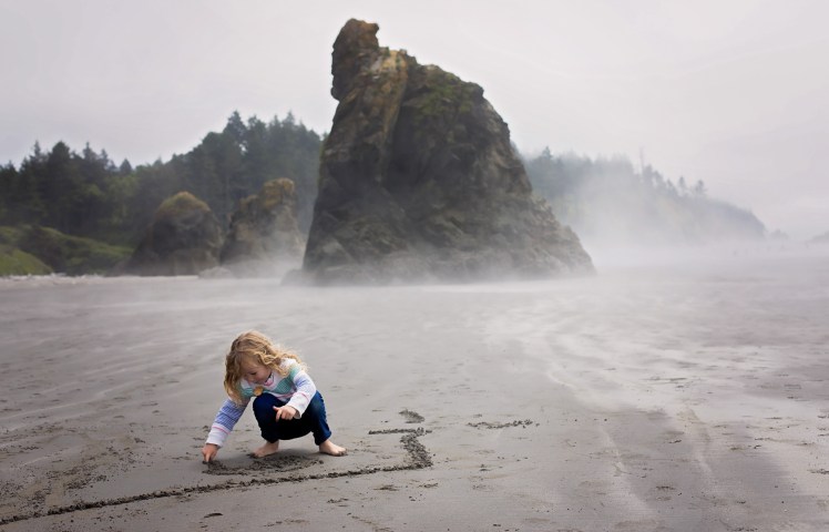 camping at kalaloch with kids