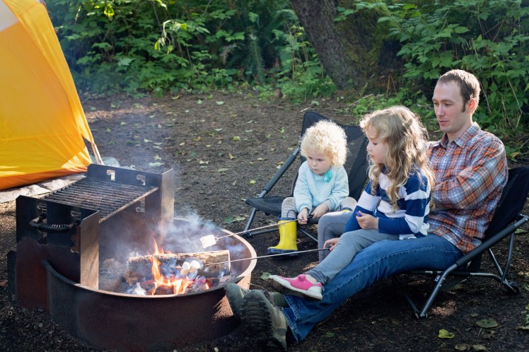 camping at kalaloch with kids